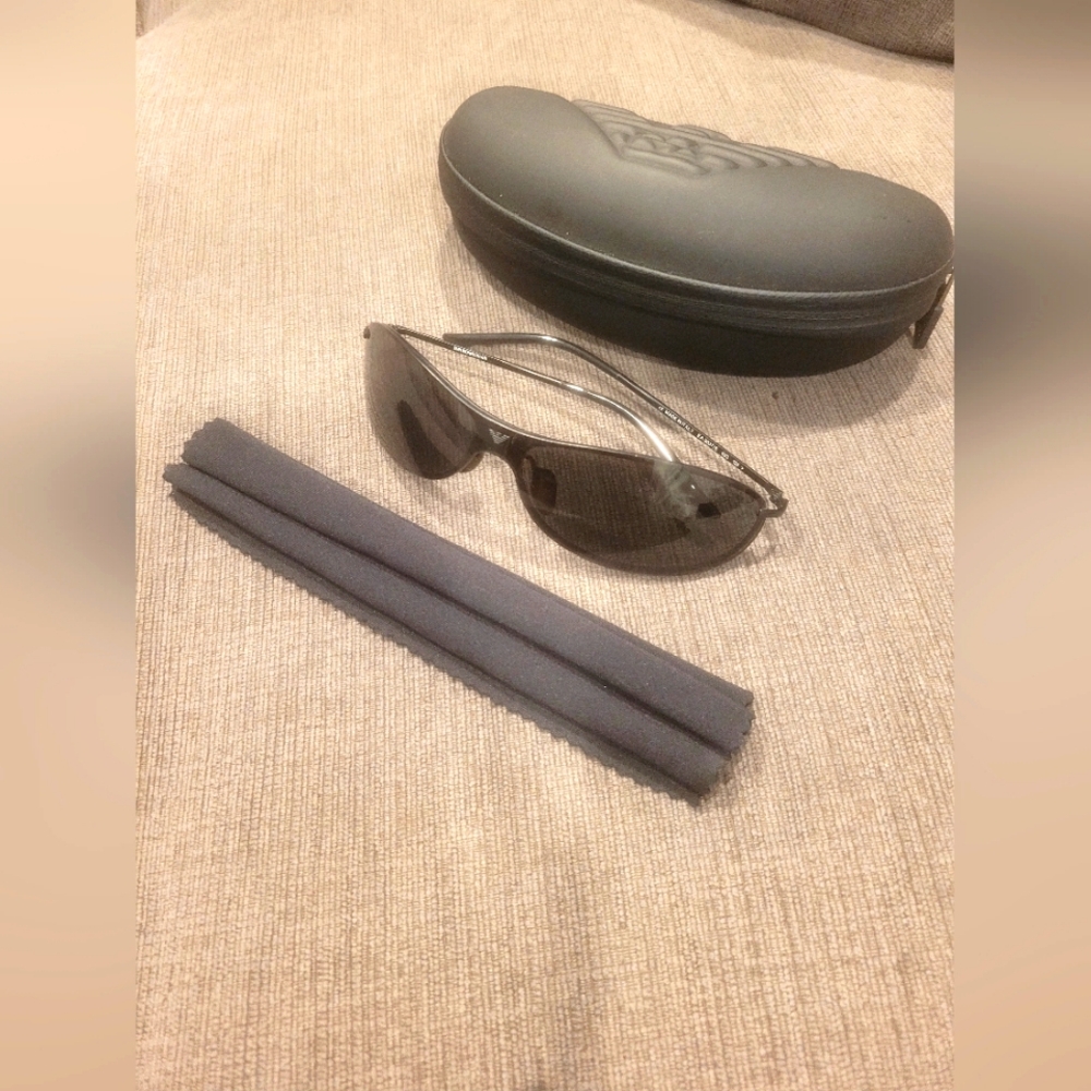 Stylish Armani Black Sunglasses with Case